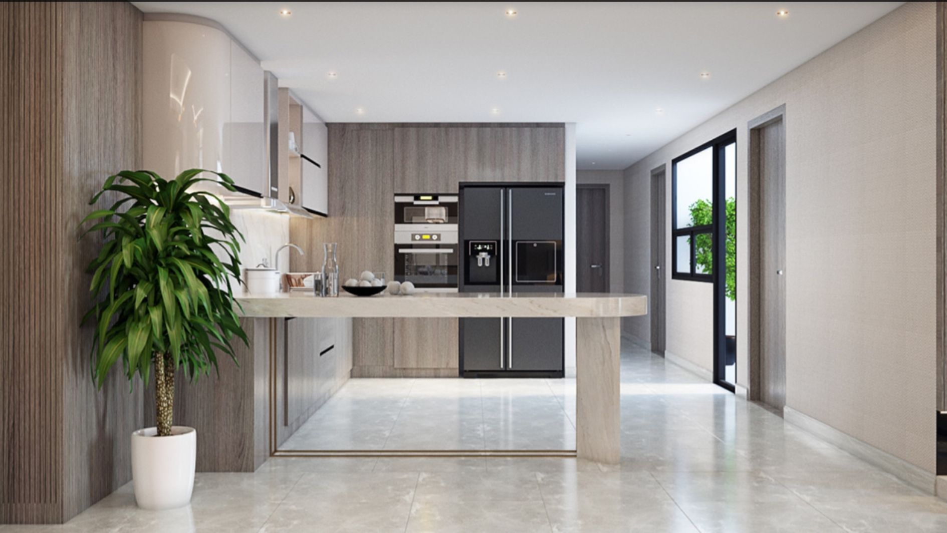 Thiết kế căn hộ Ansana Kita Võ Văn Kiệt, Bình Tân