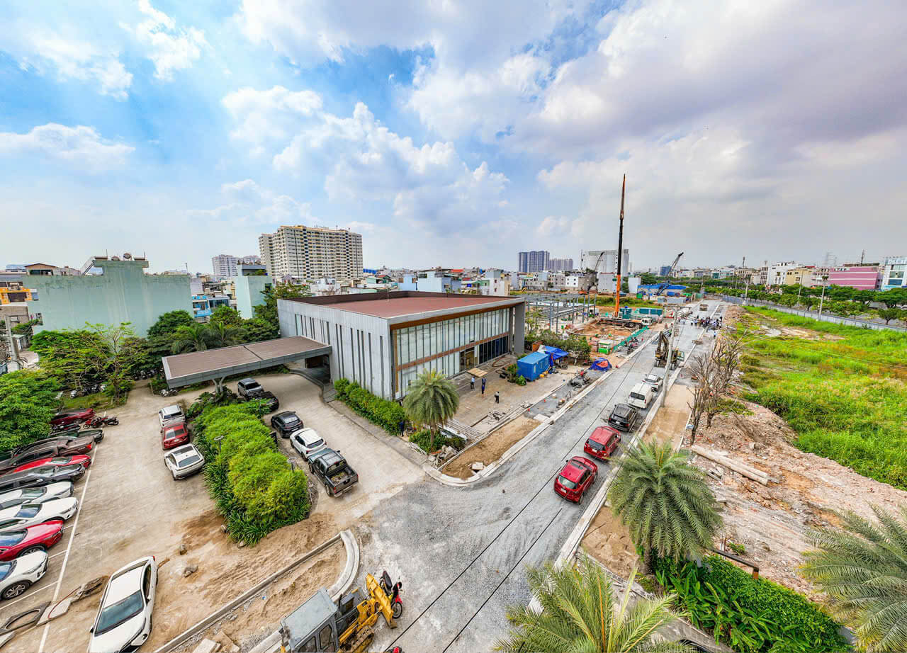 Dự án căn hộ Ansana By Kita đang được thi công khu nhà mẫu