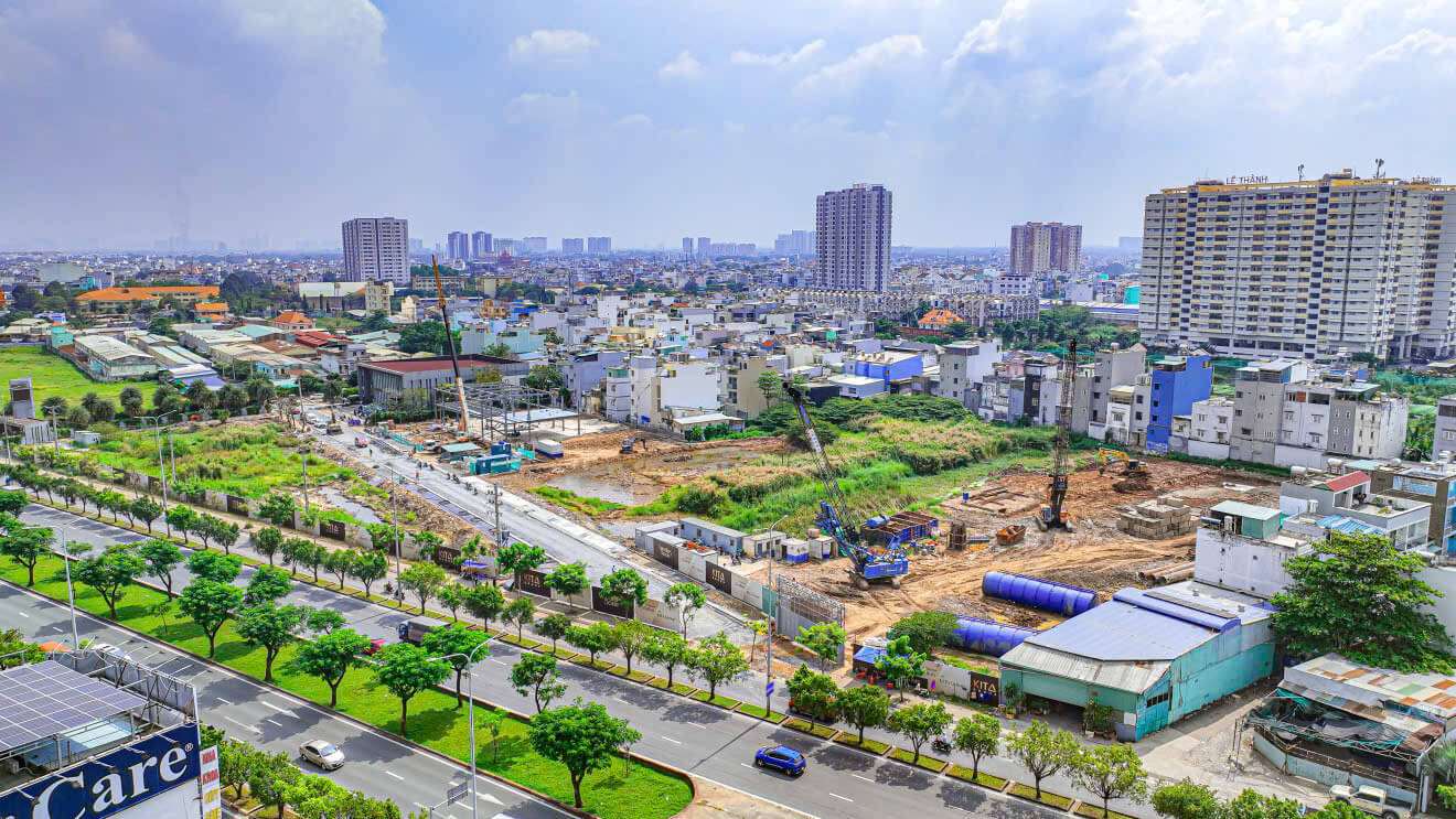 Dự án Ansana By Kita sở hữu quỹ đất vàng trên đại lộ Võ Văn Kiệt